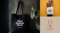 9896+ Tote Bag Mockup Online Easy Editable