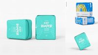 9910+ Baby Diaper Mockup Free Mockup PSD