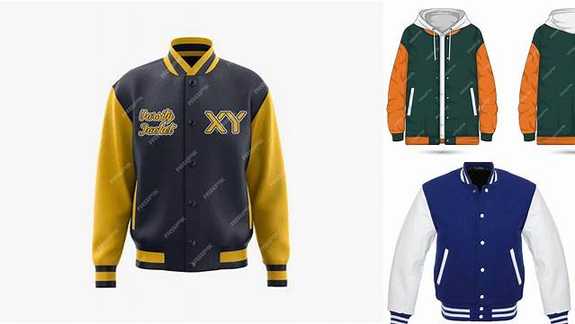 9918+ Letterman Jacket Mockup Premium Free Graphic Resource