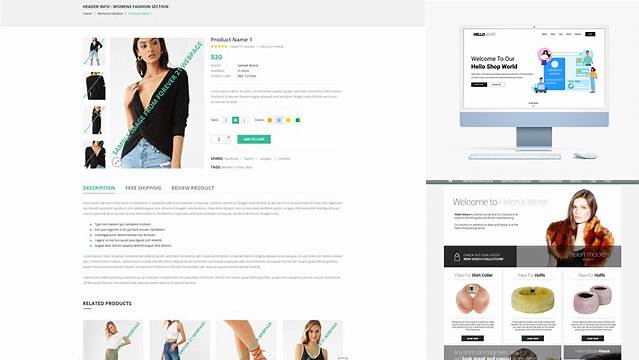 9919+ Ecommerce Website Mock Ups Hight Resolution