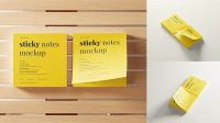 9919+ Sticky Notes Mockup Easy Editable