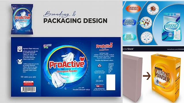 9927+ Detergent Powder Mockup Free Creative Layered Design File