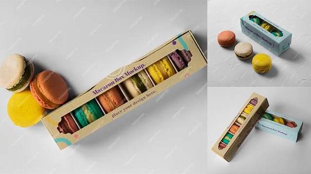 9936+ Macaron Packaging Mockup Free PSD