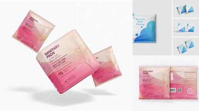 9952+ Sanitary Pads Mockup Free Download Easy-to-Edit Photoshop Freebie