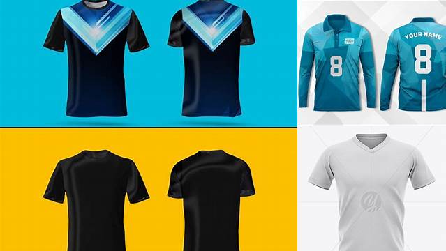 9958+ Mock Up Jersey Polos High-Quality PSD Files