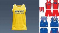 9961+ Basketball Uniform Mockup Free Elegant Free Template