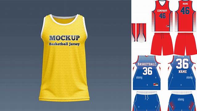 9961+ Basketball Uniform Mockup Free Elegant Free Template