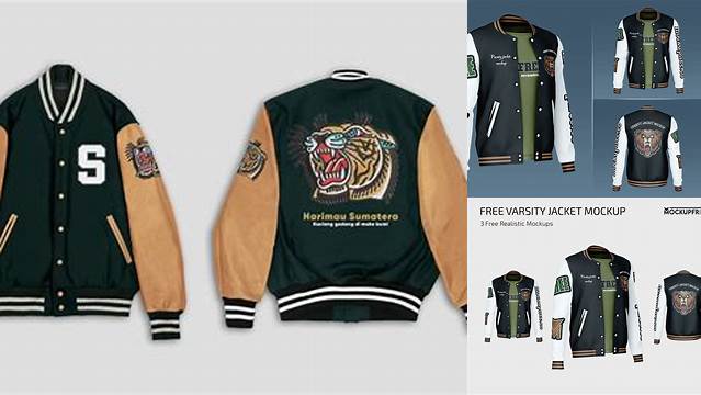 9965+ Baseball Jacket Mockup PSD Free Download