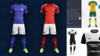 9992+ Nike Football Kit Mockup Free Photoshop Mockup Design