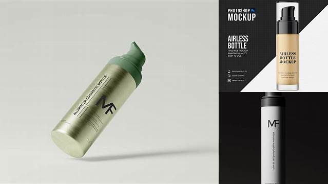 9999+ Airless Bottle Mockup Free Professional Design PSD